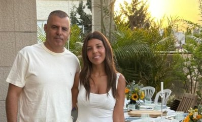 רפי סער עם מיטל סער. צילום: דף הפייסבוק של רפי סער