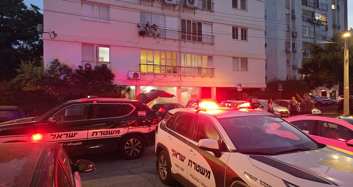 ואנדליזם כלפי בית שבו נמצאת דירת ראש העיר רמת השרון איציק רוכברגר.